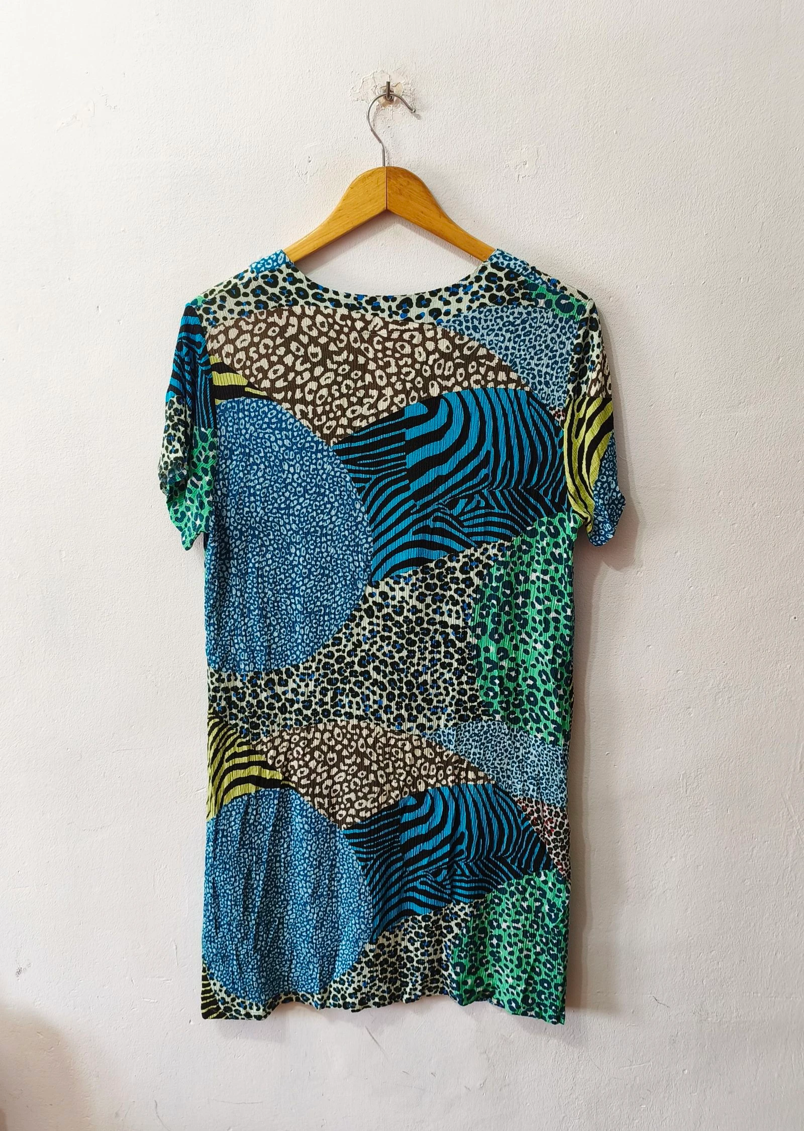 Egatex blauwe zomerjurk voor dames maat L – photo 2